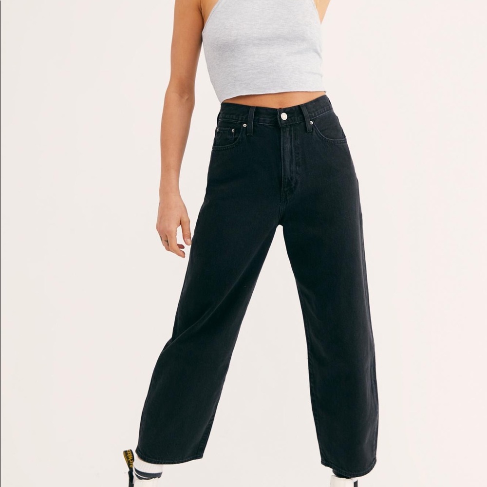 Levi's Black Balloon Jeans